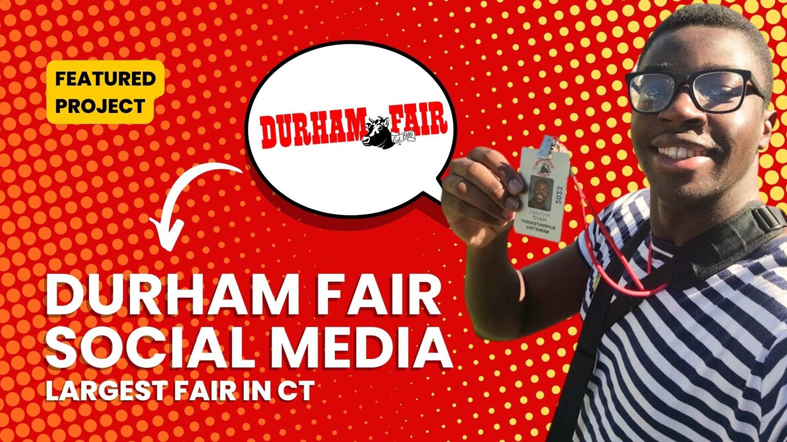 Thumbnail for an article about how Just Because Media handled the digital marketing for the Durham Fair.